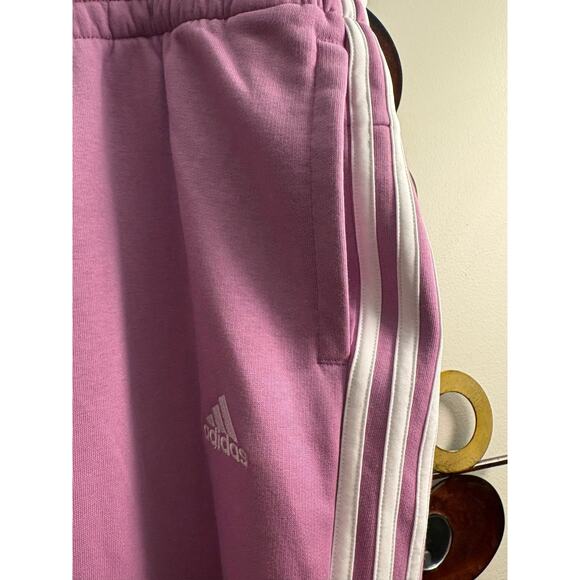 Adidas 2x women’s pink sweatpants joggers - Picture 3 of 4